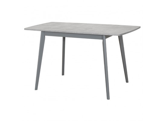 Стол Oslo раскладной 100-130x80x76см, Бетон Лайт, серый в Каменске-Уральском