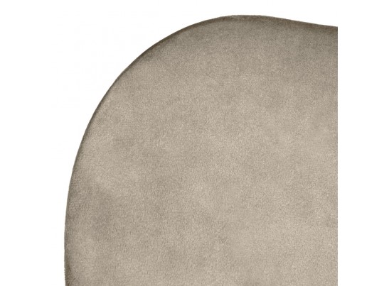 Стул Seven Style латте велюр с чёрными ножками в Каменске-Уральском