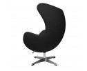Кресло EGG CHAIR черный, экокожа в Каменске-Уральском