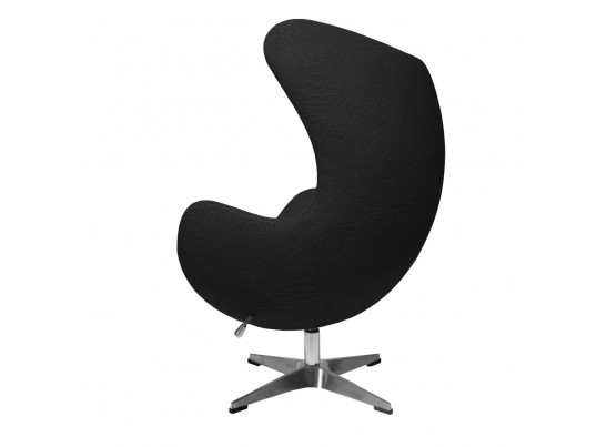 Кресло EGG CHAIR черный, экокожа в Каменске-Уральском