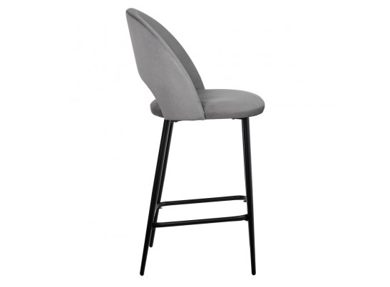 Стул полубарный Leo темно-серый в Каменске-Уральском