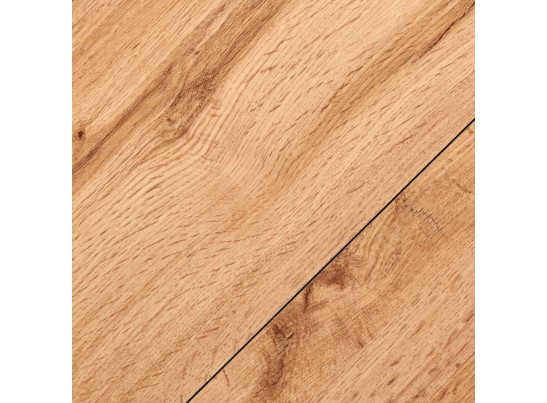 Стол Rudolf круглый раскладной 90-120x90x75см, Дуб Вотан, чёрный в Каменске-Уральском