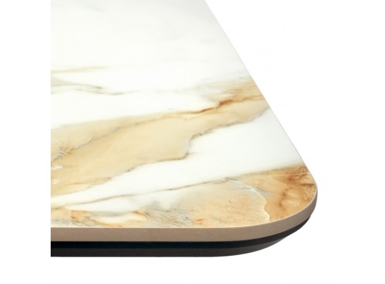 Стол Festa 140x85x77см, керамогранит Calacatte gold мрамор в Каменске-Уральском