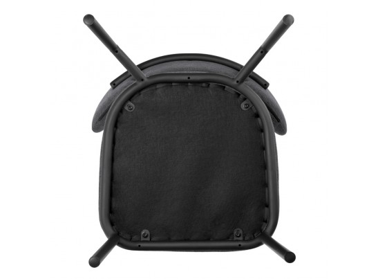 Стул Lucas 2 серый шенилл с чёрными ножками в Каменске-Уральском