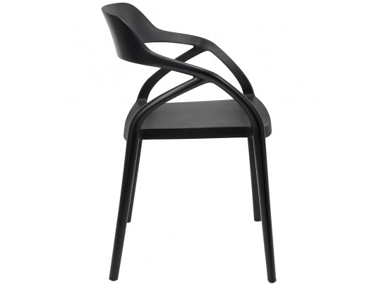 Стул Capri чёрный в Каменске-Уральском