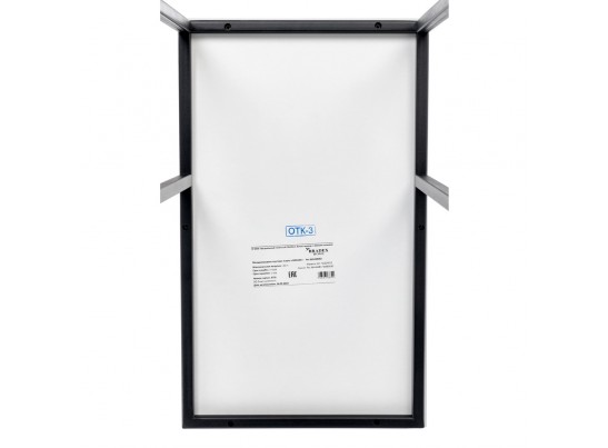 Придиванный столик Loft 50x30см, белый мрамор с черными ножками в Каменске-Уральском