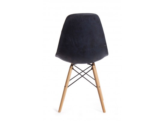 Стул Eames DSW leather черный в Каменске-Уральском