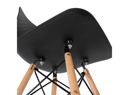 Стул Eames Waffle чёрный в Каменске-Уральском