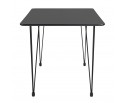 Стол Solution 120x80х75,5см, чёрный в Каменске-Уральском