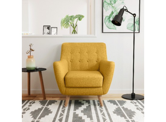 Кресло Picasso горчичный в Каменске-Уральском