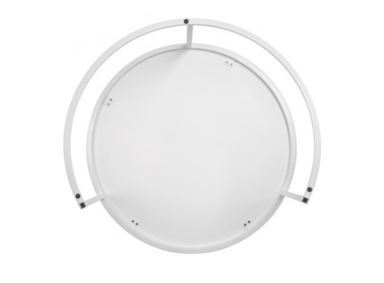 Набор кофейных столиков Tango бежевый мрамор с белыми ножками, 2шт в Каменске-Уральском