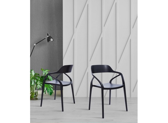 Стул Capri чёрный в Каменске-Уральском