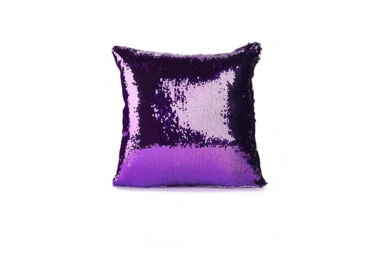 Подушка декоративная «РУСАЛКА» цвет фиолетовый/серебро в Каменске-Уральском