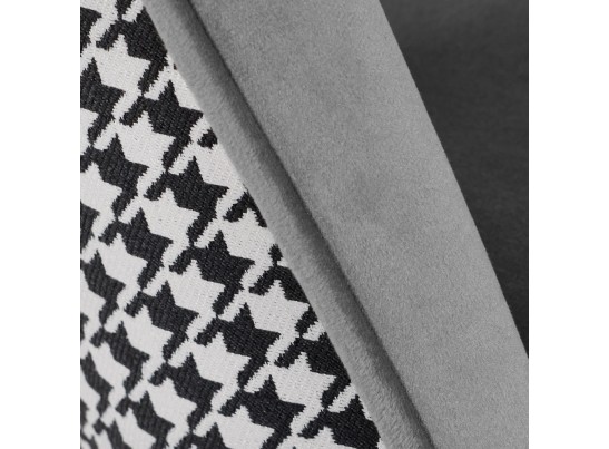 Стул Leo тёмно-серый с жаккардом в Каменске-Уральском