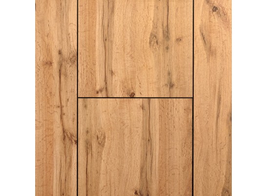 Стол Dublin раскладной 120-160х80х75 Дуб Вотан с чёрными ножками в Каменске-Уральском