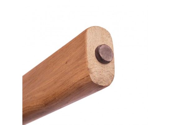 Стул Rich рогожка латте с ножками цвета орех в Каменске-Уральском