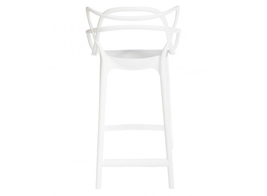 Стул полубарный Masters белый в Каменске-Уральском