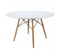 Стол Eames диам.100см, белый в Каменске-Уральском