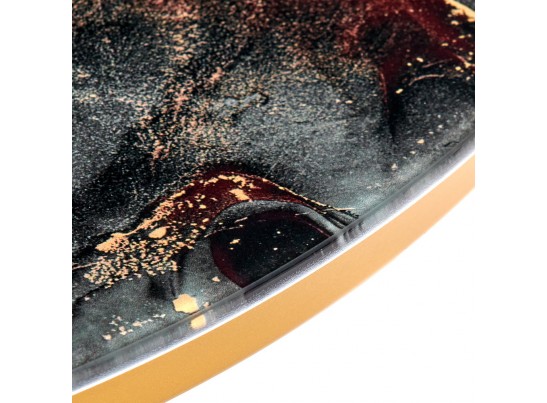 Набор кофейных столиков Tango космический с ножками матовое золото, 2шт в Каменске-Уральском