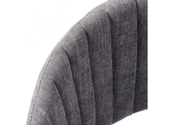 Стул Turin серый вельвет с чёрными ножками в Каменске-Уральском