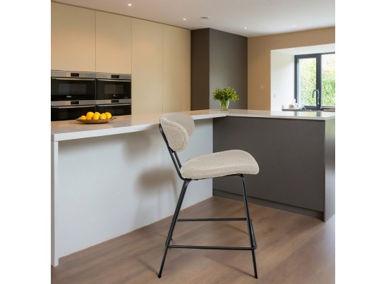 Стул полубарный Ant букле латте в Каменске-Уральском