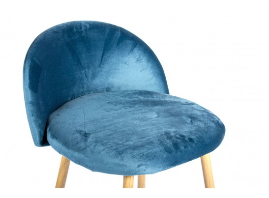 Стул барный Vivian синий в Каменске-Уральском