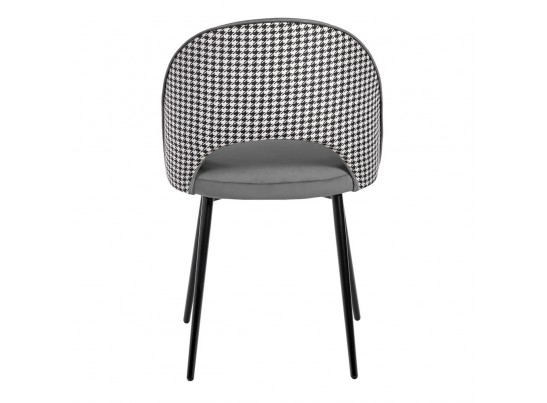 Стул Leo тёмно-серый с жаккардом в Каменске-Уральском