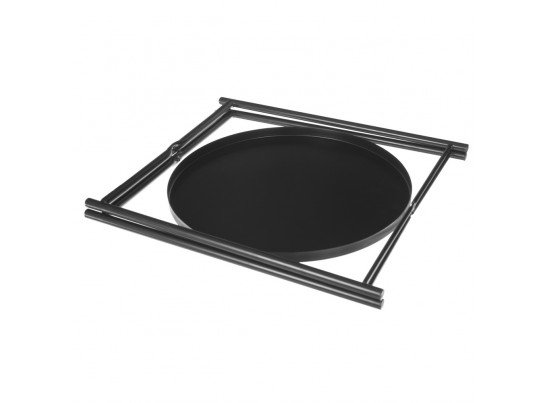 Кофейный столик Moon диам.45x51см, чёрный в Каменске-Уральском