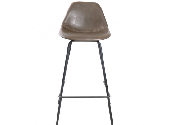 Стул полубарный City коричневый в Каменске-Уральском