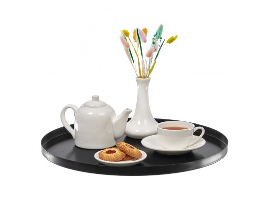 Кофейный столик Moon диам.45x51см, чёрный в Каменске-Уральском