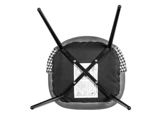 Стул Leo тёмно-серый с жаккардом в Каменске-Уральском