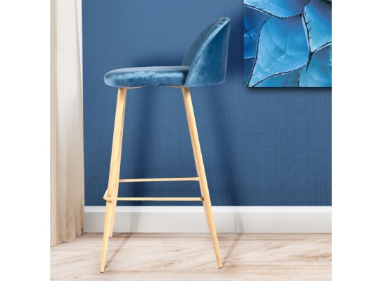 Стул барный Vivian синий в Каменске-Уральском