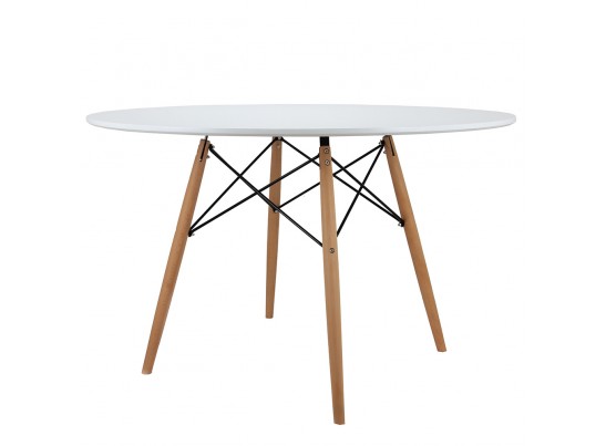 Стол Eames диам.100см, белый в Каменске-Уральском