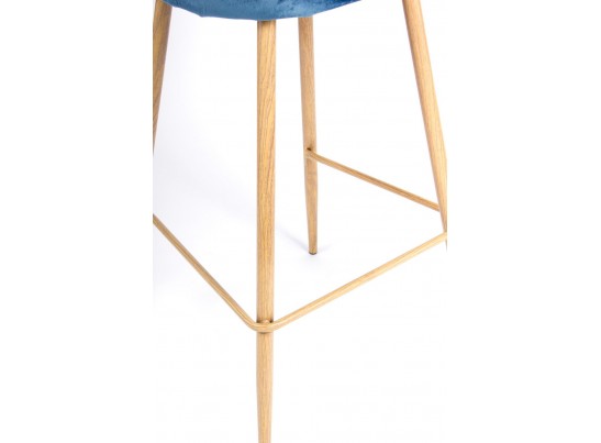 Стул барный Vivian синий в Каменске-Уральском