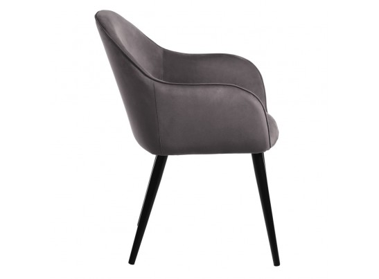 Стул Frida тёмно-серый велюр в Каменске-Уральском