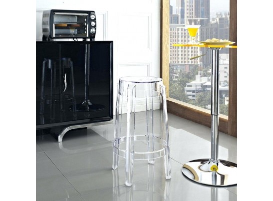 Стул барный Charles Ghost прозрачный в Каменске-Уральском
