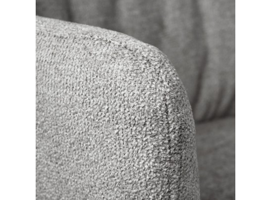 Комплект из 2-х стульев Grant серый шенилл на поворотном механизме в Каменске-Уральском