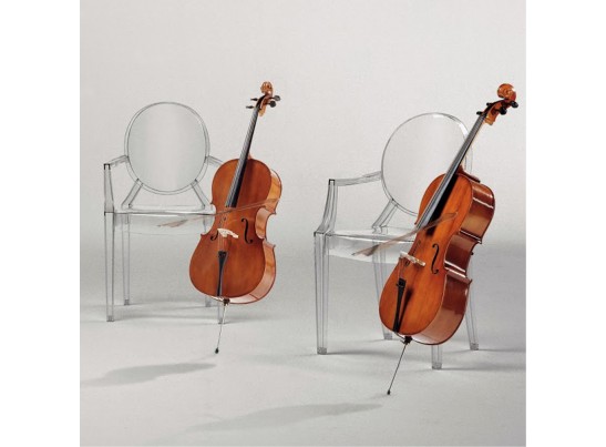 Комплект из 2-х стульев Louis Ghost прозрачный в Каменске-Уральском