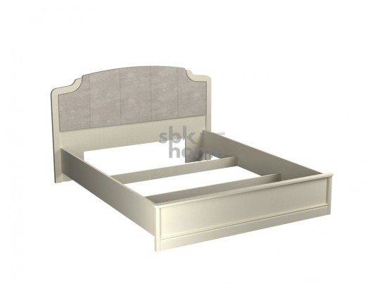 Кровать Люкс 1600, Сиена (1794*2110*1090) Береза бежевая, 12309 в Каменске-Уральском