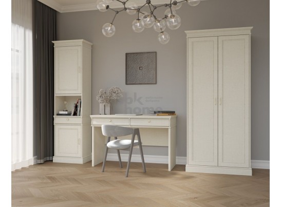 Шкаф для одежды 2-х дверный, Сиена (963*552*2100) Береза бежевая, 31804 в Каменске-Уральском