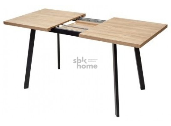 Стол ФИН Дуб Канзас/каркас черный (1200*700*750), 925639 в Каменске-Уральском