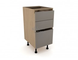 Стол с ящиками "Женева" 40 серый