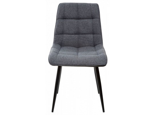 Стул темно-серый/TRF-09/RU-08/черный каркас, CHIC (510*610*910), 2732 в Каменске-Уральском