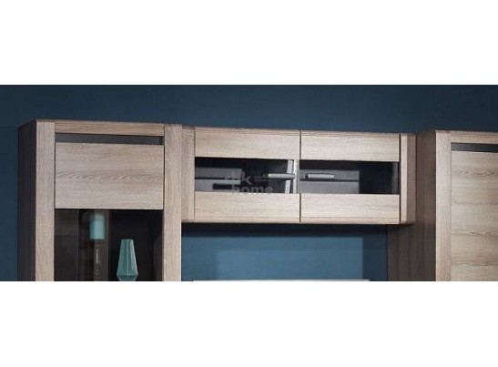 Шкаф-полка Б-5 навесная, Бруна (1200*324*450) Ясень Таормино, 30705 в Каменске-Уральском