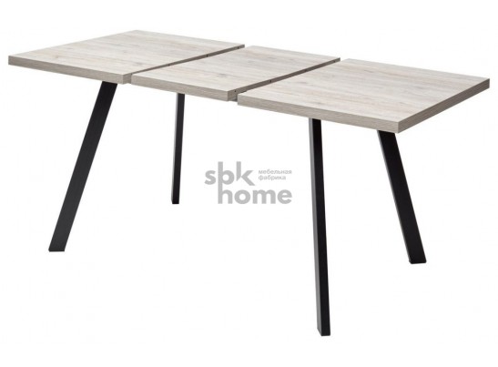 Стол BRICK M 140 Дуб Анкона/каркас черный (1400*850*750), 921955 в Каменске-Уральском
