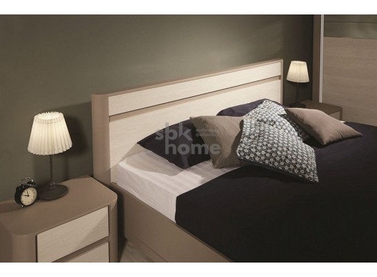 Кровать 1600, Лацио (1800*2164*900) Серый камень, 11014 в Каменске-Уральском