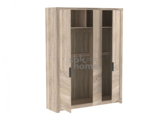 Шкаф 3-х дверный широкий глухой, Юта (1814*519*2300) Дуб Мария, 12214 в Каменске-Уральском