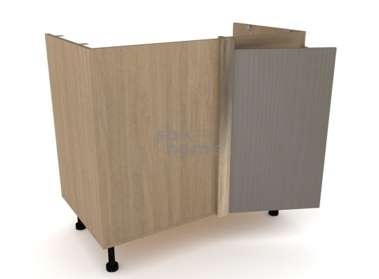 Стол под мойку угловой СМУ-100 правый, Женева (954*534*870) Дуб Палермо/Серый камень , 22030 в Каменске-Уральском