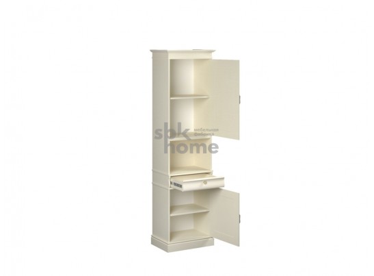 Пенал книжный, Сиена (595*406*2100) Береза бежевая, 31801 в Каменске-Уральском