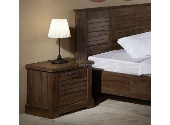 Тумба прикроватная, Кантри (512*408*484) Орех Риббек темный, 11306 в Каменске-Уральском